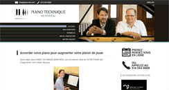 Desktop Screenshot of pianotechniquemontreal.com