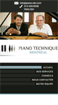 Mobile Screenshot of pianotechniquemontreal.com